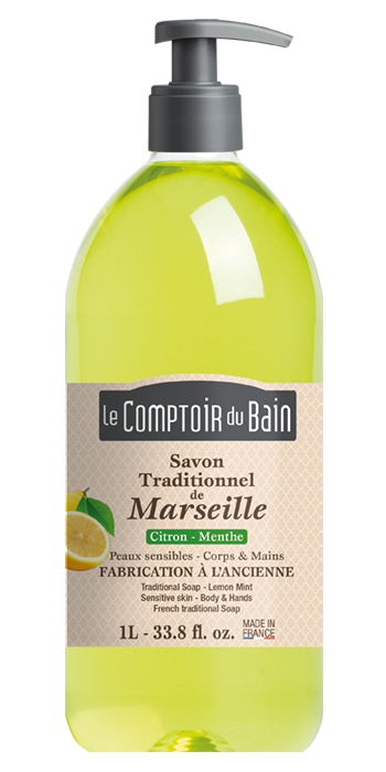 Lemon Mint Traditional Soap - Special kitchen 1L