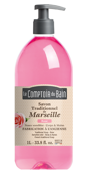 Rose Traditional Soap 1L
