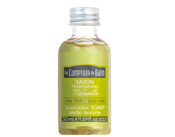 Lemon Mint Traditional Soap - Special kitchen 50 mL