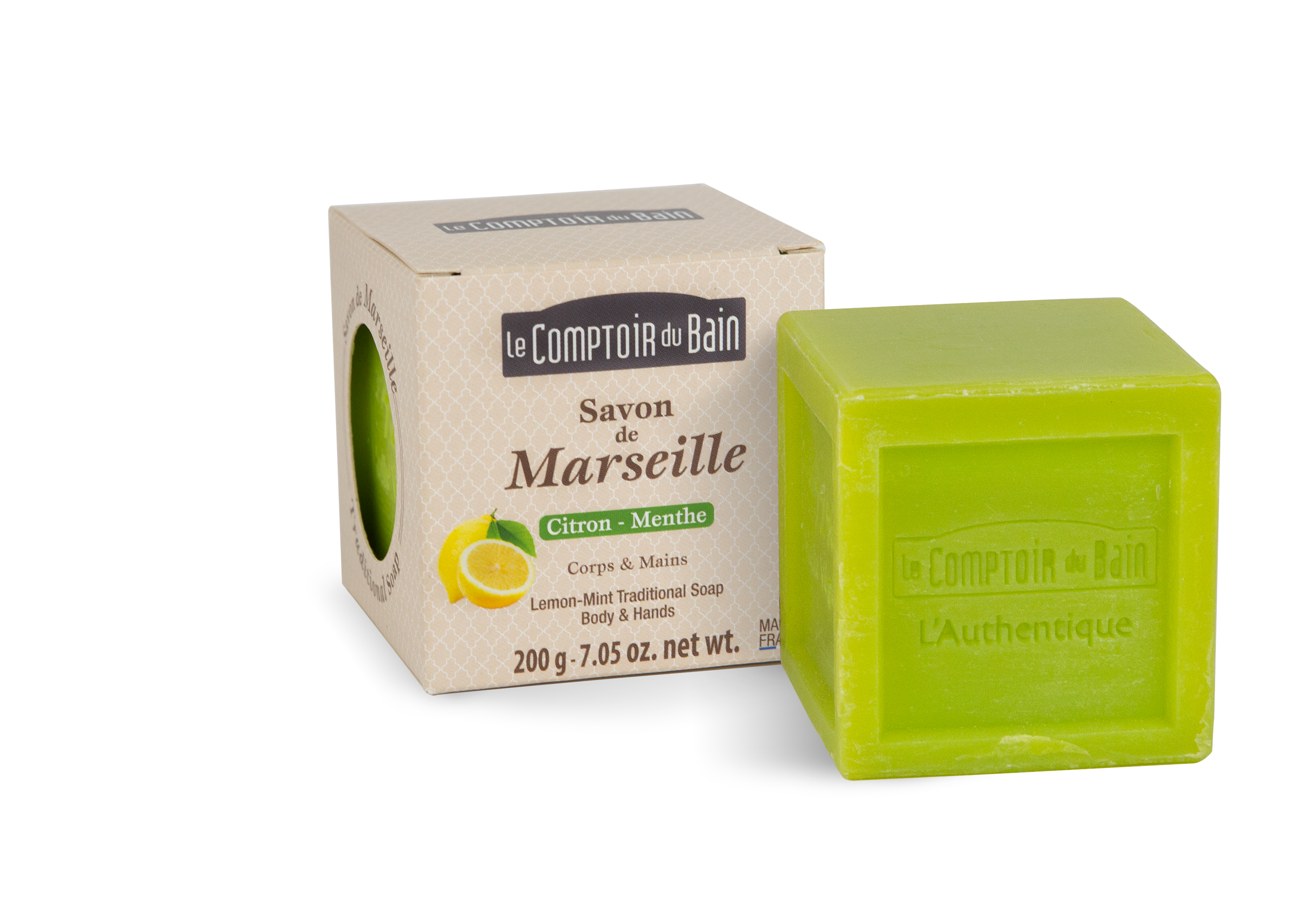 Lemon-Mint Traditionnal Soap
