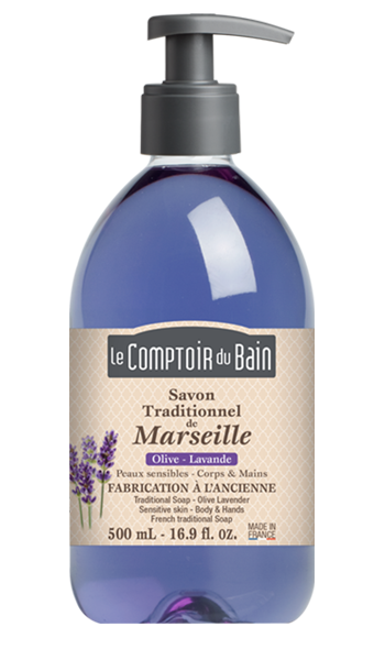 Olive Lavender Traditional Soap 500 mL