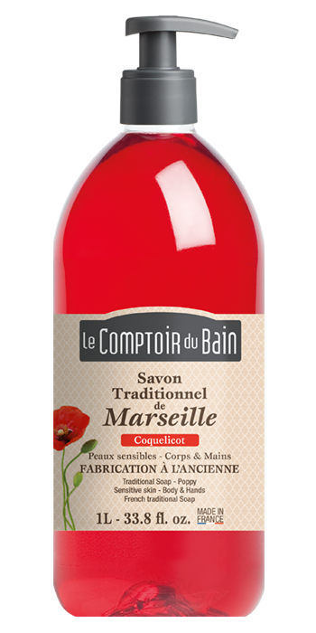 Poppy Traditional Soap 1L