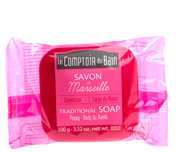 Poppy Traditional Marseille Soap