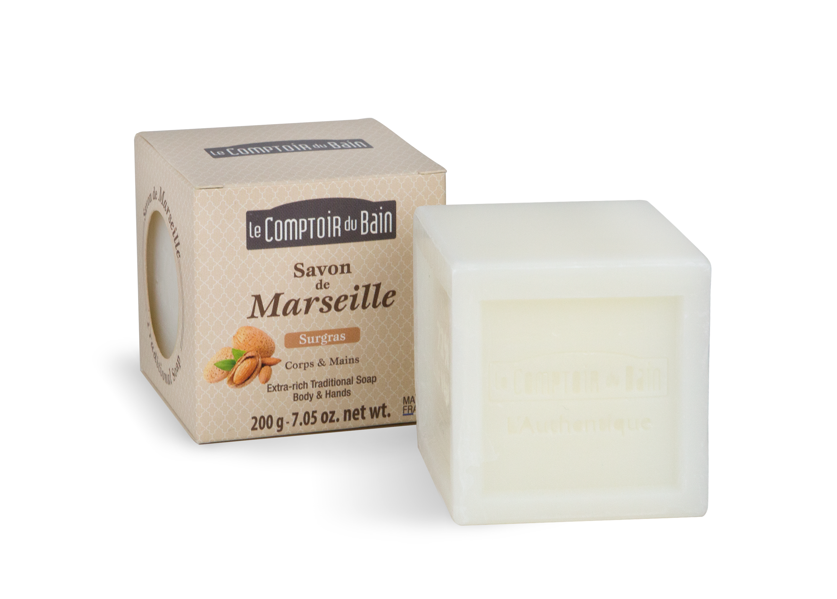 Savon de Marseille Surgras 200g